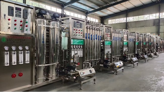 雙級(jí)ro反滲透裝置 雙級(jí)20t反滲透水處理設(shè)備