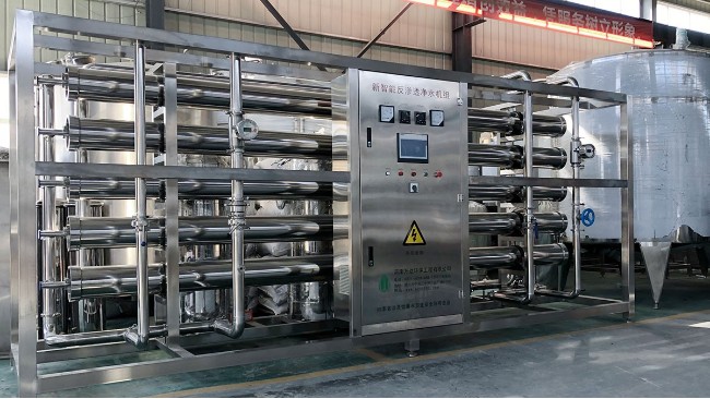 一級(jí)反滲透系統(tǒng) 單級(jí)純化水處理設(shè)備